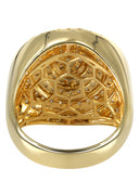 Mens Diamond Pinky Ring  | 3 Carats | 12 Grams