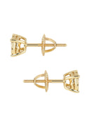Mens Stud Diamond Earrings | 0.45 Carats 14K Yellow Gold