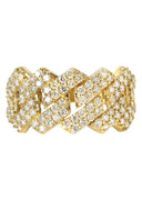 Mens Miami Cuban Diamond Pinky Ring | 2.15 Carats | 5.1 Grams