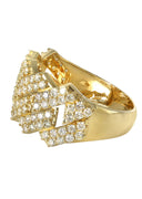 Mens Miami Cuban Diamond Pinky Ring | 2.15 Carats | 5.1 Grams