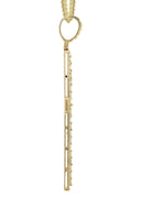 14K Yellow Gold Diamond Cross Necklace | 1.75 Carats