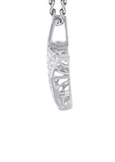 14K White Gold Diamond Star Necklace | 1.65 Carats