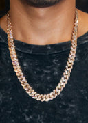 Diamond Miami Cuban Link Chain ( 12 MM )