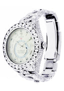 Diamond Rolex Sky Dweller | 18K White Gold | 42 Mm