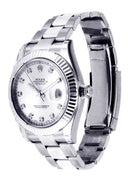 Rolex Datejust 2 | Stainless Steel |  18K White Gold Bezel | 41 Mm