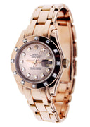 Rolex Pearlmaster Watch For Women | 18K Pink Gold | 34 Mm