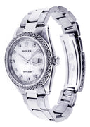 Diamond Rolex Datejust | Stainless Steel | 36 Mm