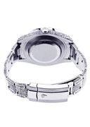 Diamond Rolex Datejust 2 | Stainless Steel | Custom Blue Roman Numeral Dial | 41 MM | 16.55 Carats