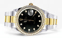 Diamond Rolex Datejust | 18K Yellow Gold | 36 Mm