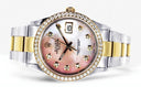 Diamond Rolex Date | Stainless Steel