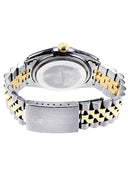 Diamond Rolex Datejust | 36 MM | 18K Yellow Gold and Stainless Steel | Jubilee Band | Flower Diamond Dial | 1.4 Carats