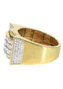 Mens Baguette Diamond Pinky Ring  | 1.78 Carats | 8.5 Grams