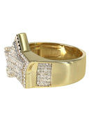 Mens Diamond  Ring | 0.98 Carats | 9.9 Grams