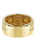Mens Baguette Diamond Pinky Ring  | 2.65 Carats | 11.2 Grams