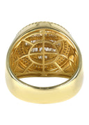 Mens Baguette Diamond Pinky Ring  | 0.89 Carats | 10.3 Grams