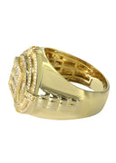 Mens Baguette Diamond Pinky Ring  | 0.92 Carats | 9.8 Grams
