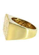 Mens Baguette Diamond Pinky Ring  | 1.64 Carats | 9.5 Grams