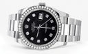 New Style | Rolex Datejust Watch | 36Mm | Black Dial | Oyster Band