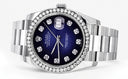 New Style | Rolex Datejust Watch | 36Mm | Blue Black Dial | Oyster Band