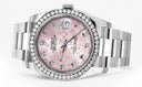 New Style | Rolex Datejust Watch | 36Mm | Floral Pattern Dial | Oyster Band