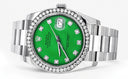 New Style | Rolex Datejust Watch | 36Mm | Green Dial | Oyster Band