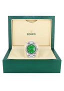 New Style | Rolex Datejust Watch | 36Mm | Green Dial | Oyster Band
