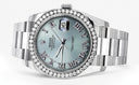 New Style | Rolex Datejust Watch | 36Mm | Diamond Roman Numeral Dial | Oyster Band