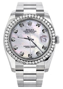 New Style | Rolex Datejust Watch | 36Mm | Mother of Pearl Dial | Oyster Band