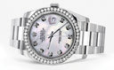 New Style | Rolex Datejust Watch | 36Mm | Mother of Pearl Dial | Oyster Band