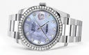 New Style | Rolex Datejust Watch | 36Mm | Dark Mother of Pearl Dial | Oyster Band