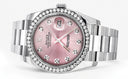 New Style | Rolex Datejust Watch | 36Mm | Pink Dial | Oyster Band