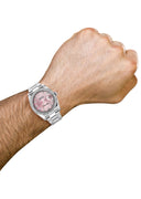 New Style | Rolex Datejust Watch | 36Mm | Pink Dial | Oyster Band
