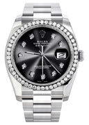 New Style | Rolex Datejust Watch | 36Mm | Chrome Dial | Oyster Band