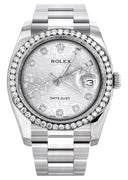 New Style | Rolex Datejust Watch | 36Mm | Texture Pattern Dial | Oyster Band