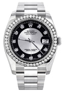 New Style | Rolex Datejust Watch | 36Mm | Tuxedo Dial | Oyster Band