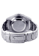 Diamond Rolex Datejust 41 | Custom Diamond Dial | Stainless Steel | 19.5 Carats