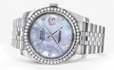 New Style | Hidden Clasp | 36Mm | Rolex Datejust Watch | Mother of Pearl Dial | Jubilee Band