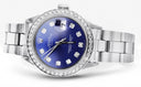 Diamond Rolex Date 34 MM | 2.25 CARAT | CUSTOM DIAMOND DIAL | OYSTER BAND