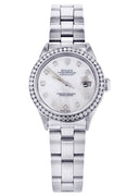 Diamond Rolex Datejust 36 MM | 2 Carat | Diamond Mother of Pear Dial
