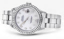 Diamond Rolex Datejust 36 MM | 2 Carat | Diamond Mother of Pear Dial