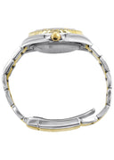 New Style | Diamond Gold Rolex Watch For Men | 36Mm | Green Dial | Oyster Band