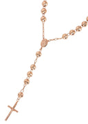 Rosary Rose Gold Chain 10K