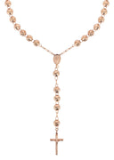 Rosary Rose Gold Chain 10K