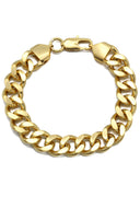 Gold Plated Curb Bracelet