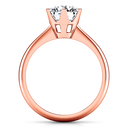 Solitaire Diamond Engagement Ring Tresa  14K Rose Gold