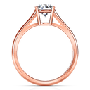Solitaire Diamond Engagement Ring Chiara 14K Rose Gold