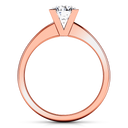 Solitaire Diamond Engagement Ring Icon 14K Rose Gold