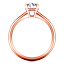 Solitaire Diamond Engagement Ring Carys 14K Rose Gold