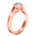 Solitaire Diamond Engagement Ring Carina  14K Rose Gold