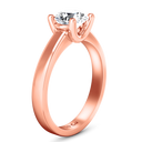 Solitaire Diamond Engagement Ring Amira 14K Rose Gold